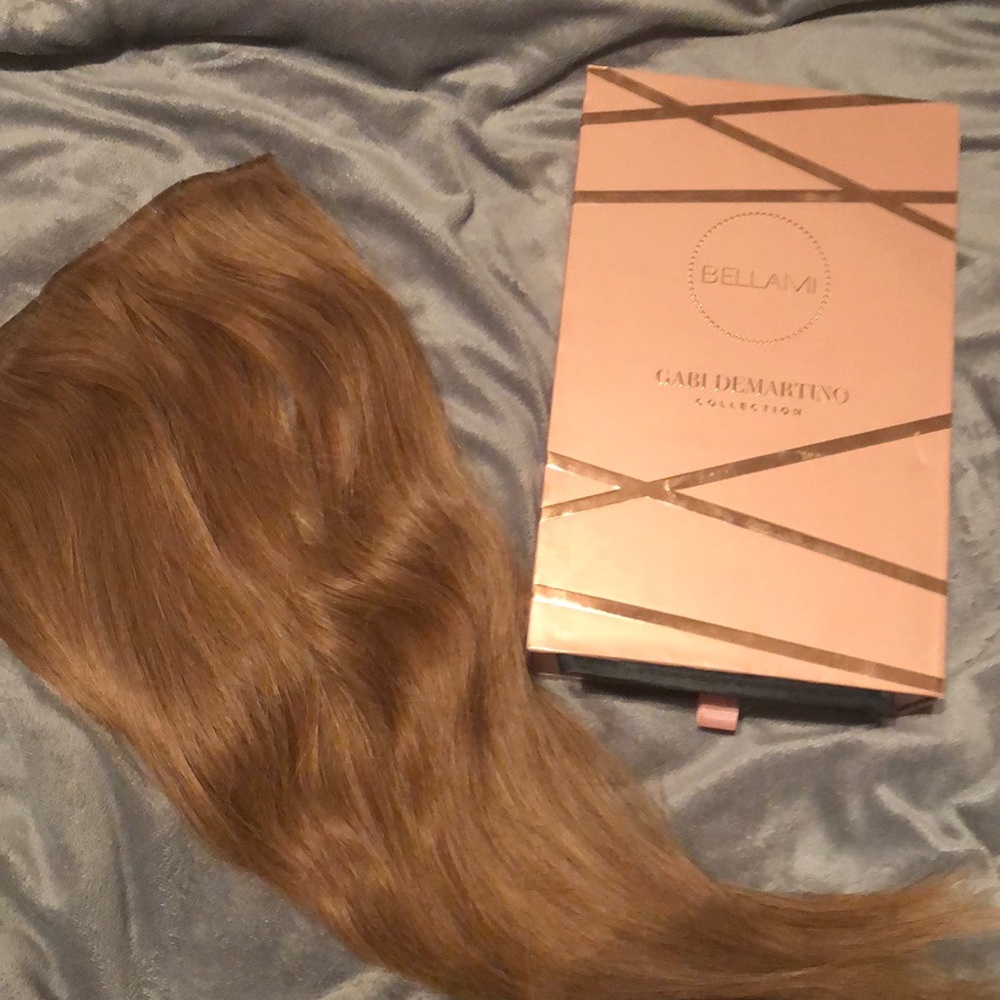 Bellami Chestnut hair extensions